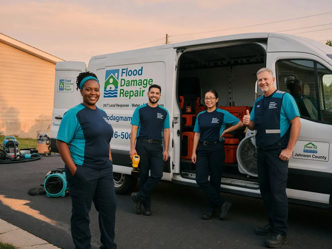 Water Damage Restoration company in Burlington, MI